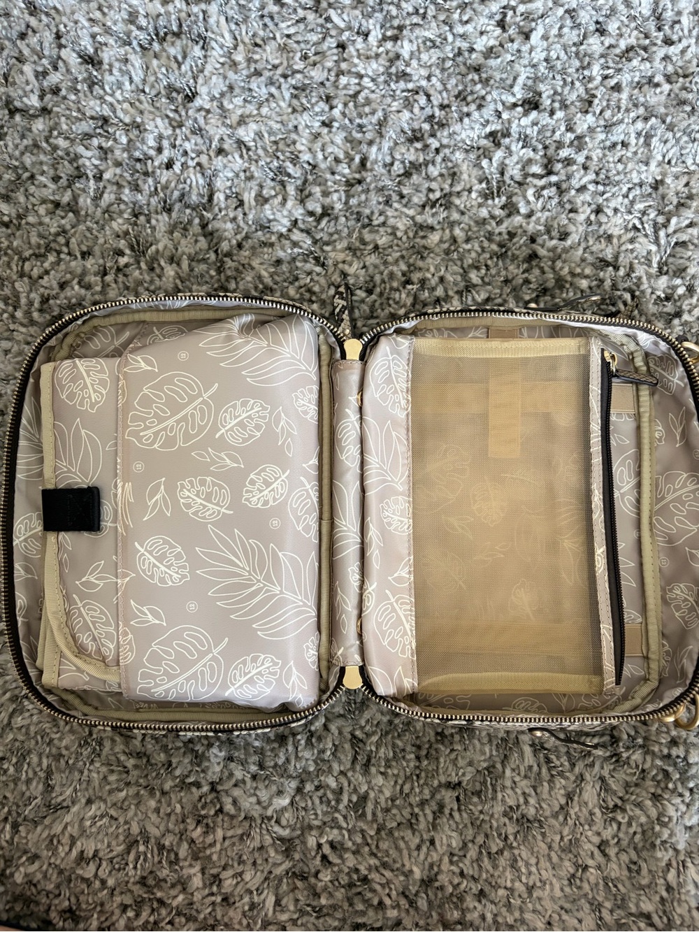 TWELVElittle Diaper Bag Snake Print Crossbody Baby Clutch Changing Pad EUC - Picture 5 of 8